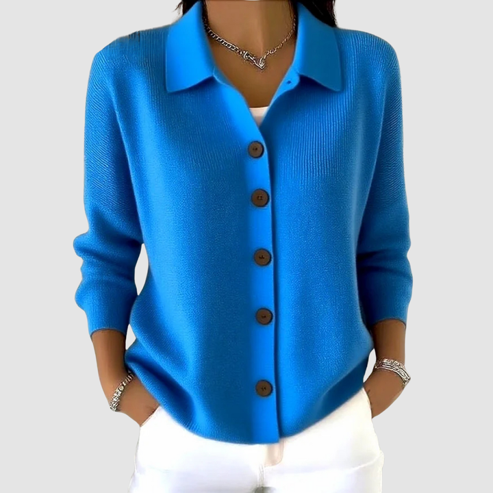 Riah™ | Cardigan en Maille Boutonné