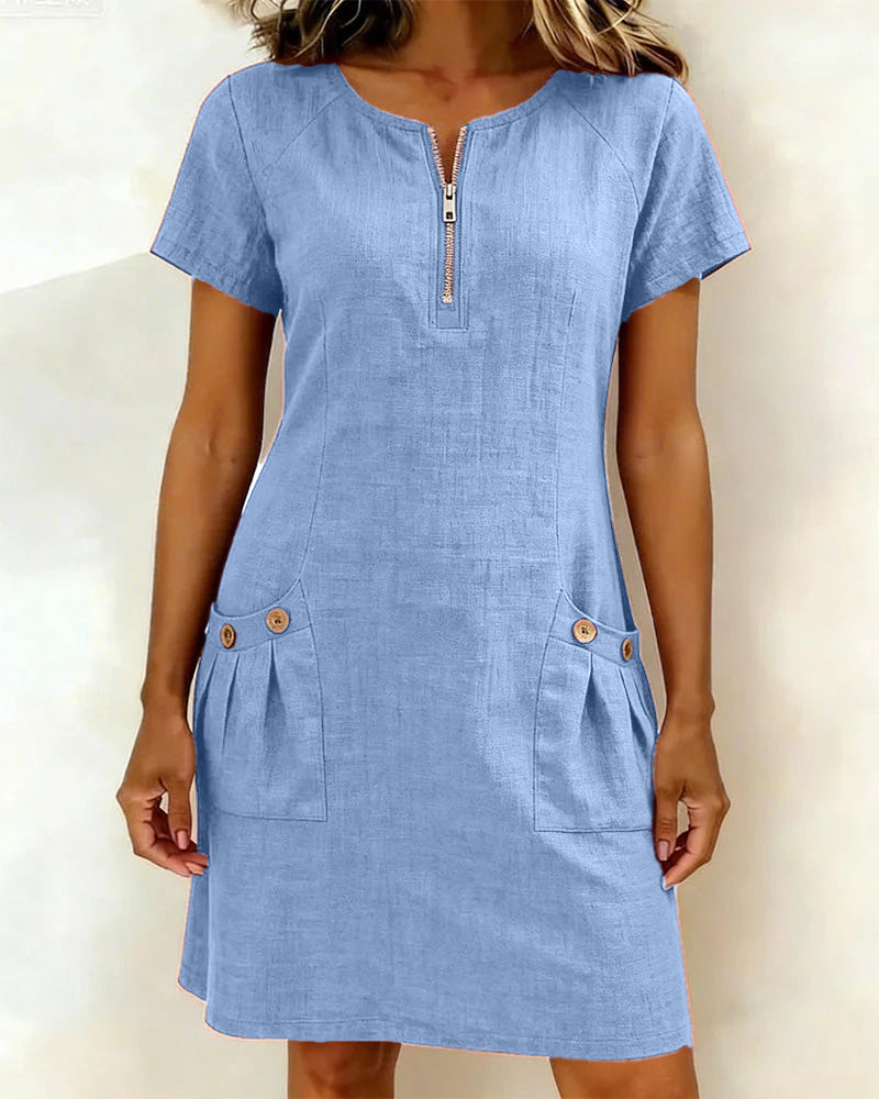 Lina™ | Robe Élégance Naturelle