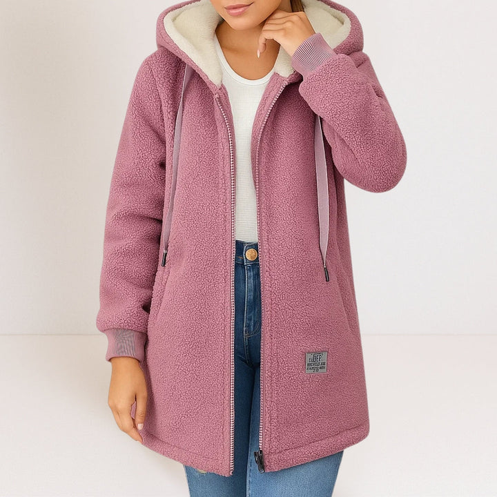 Marceline | Veste à capuche douillette pour un style quotidien sans effort