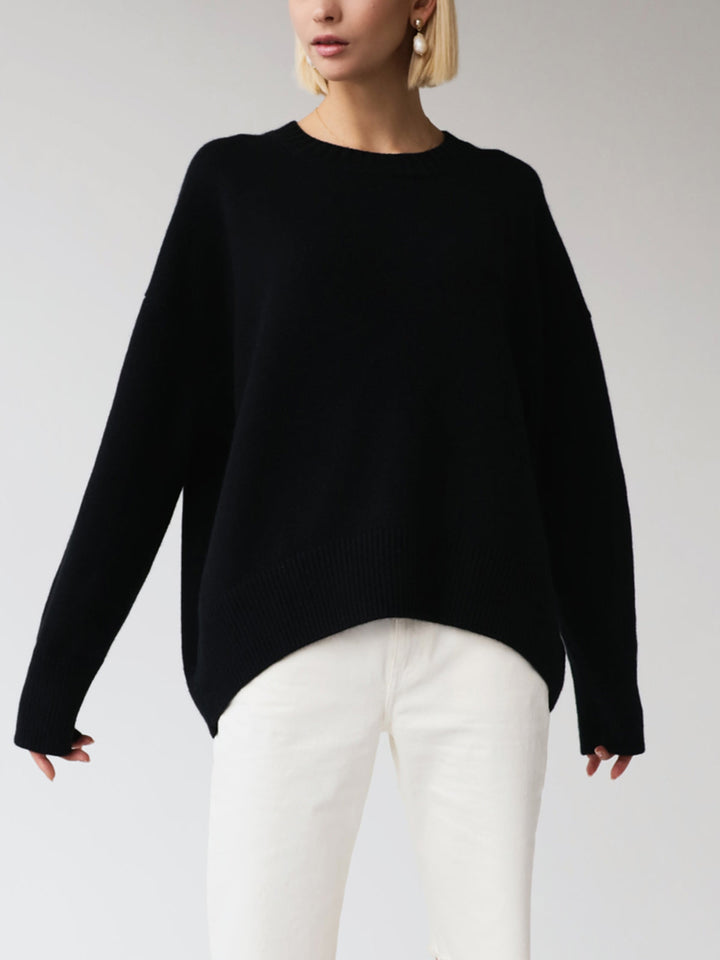 Heidi | Pull à col rond oversize décontracté