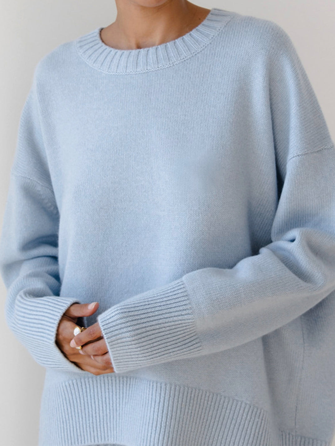 Heidi | Pull à col rond oversize décontracté
