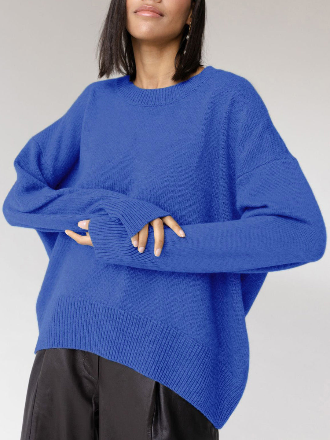 Heidi | Pull à col rond oversize décontracté