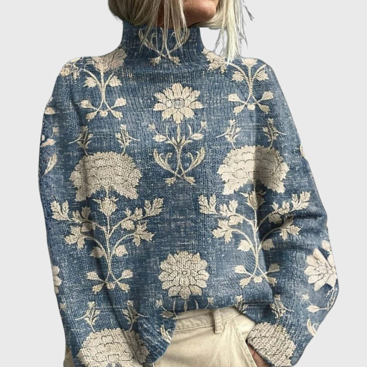 Guinevere | Pull en maille douillet à col montant