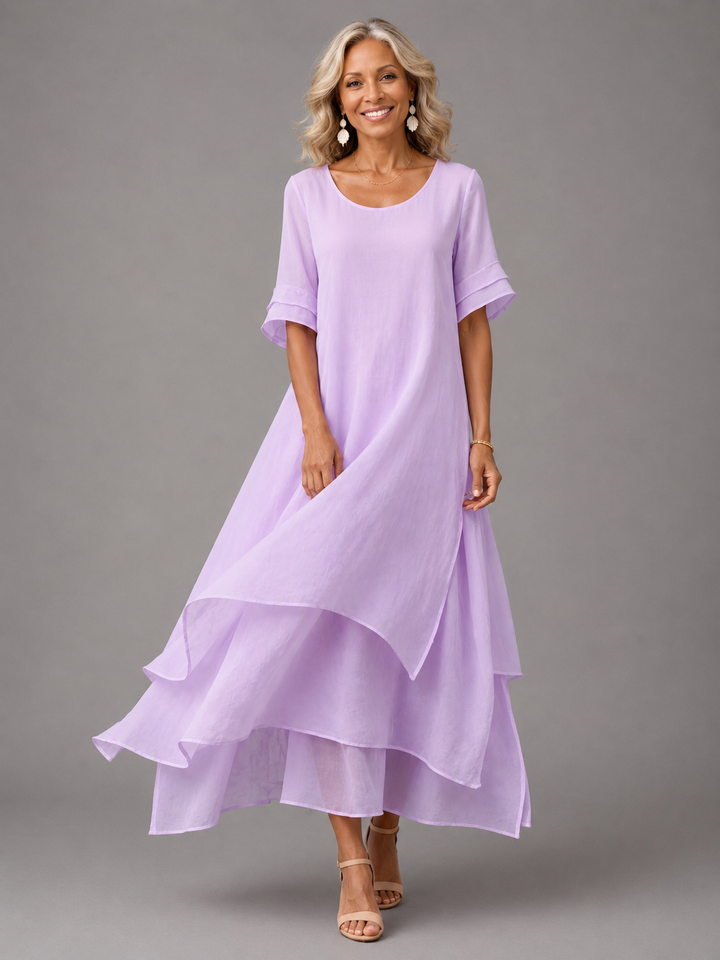 Liora | Robe Longue Grâce Fluide