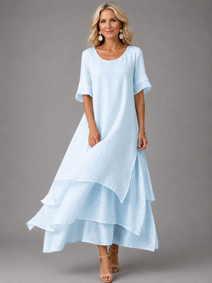 Liora | Robe Longue Grâce Fluide