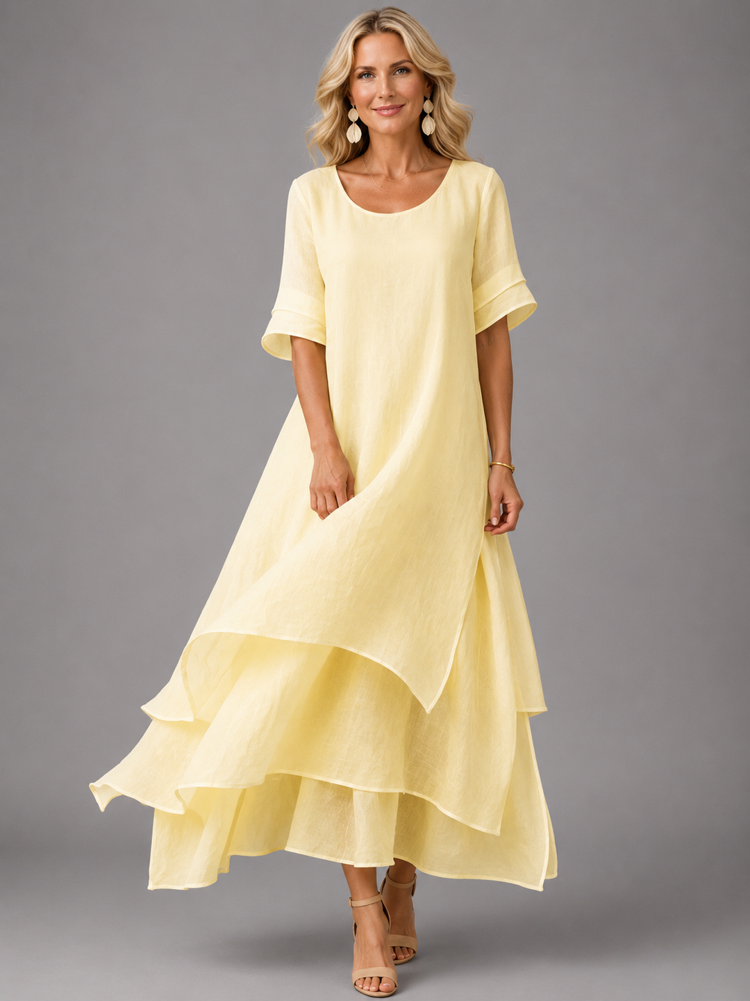 Liora | Robe Longue Grâce Fluide