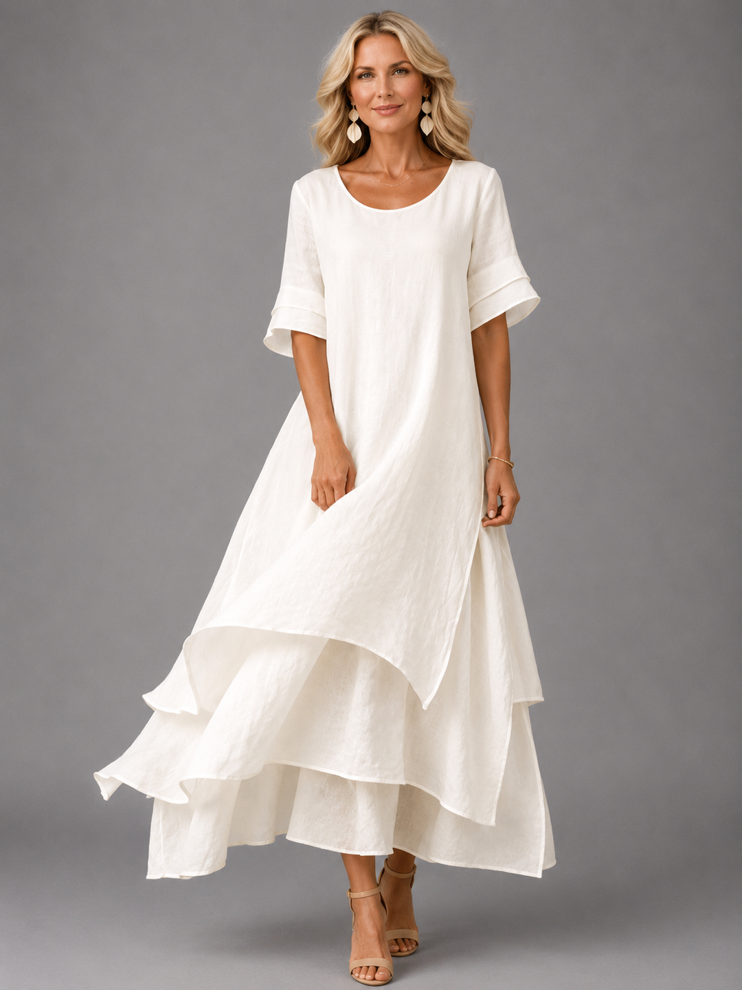 Liora | Robe Longue Grâce Fluide