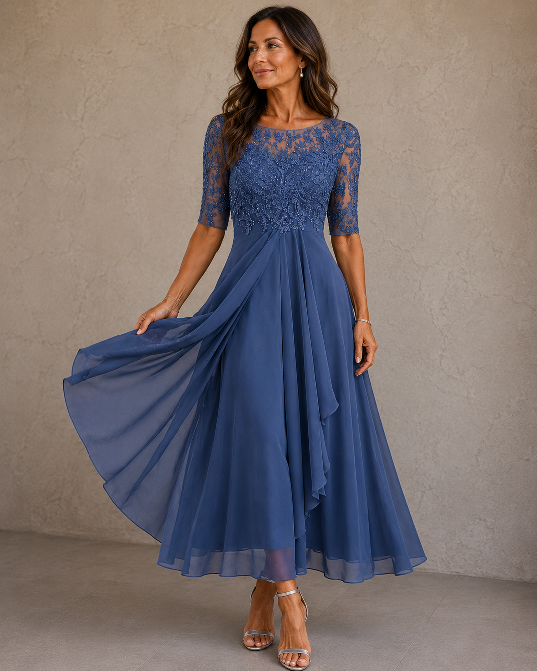 ROSALIE | Robe Vaporeuse en Mousseline