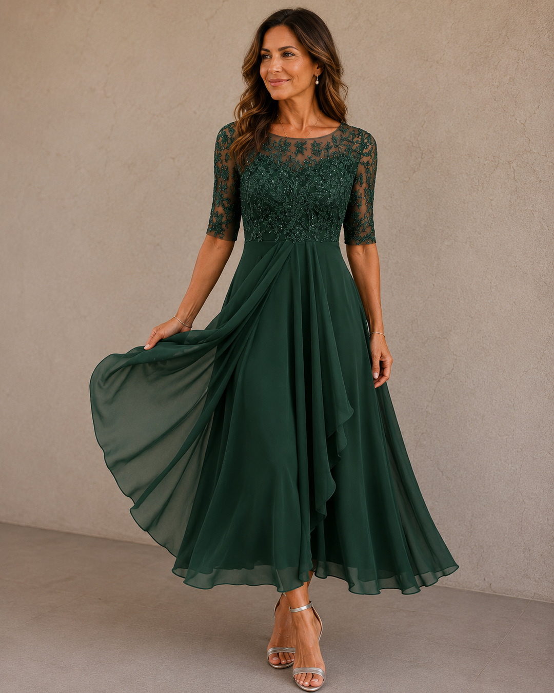 ROSALIE | Robe Vaporeuse en Mousseline