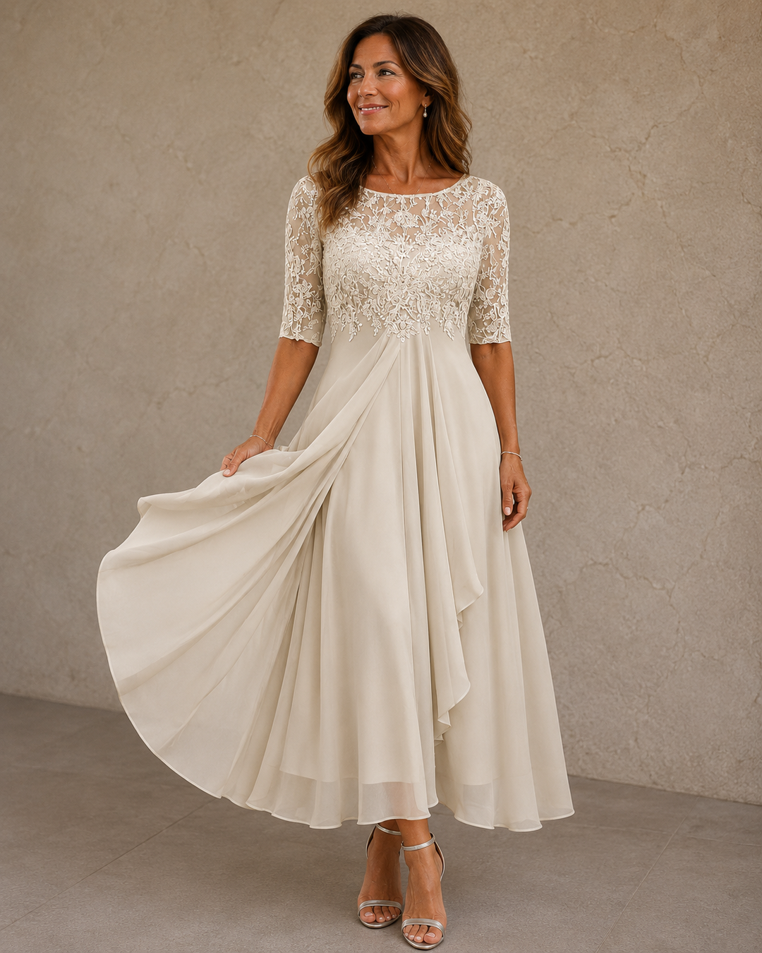 ROSALIE | Robe Vaporeuse en Mousseline