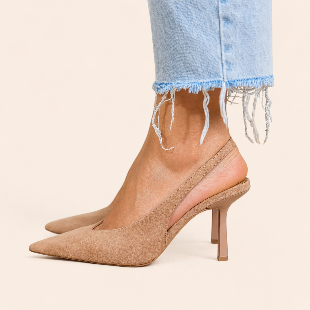 Isabella – Élégants escarpins slingback confortables à talon fin