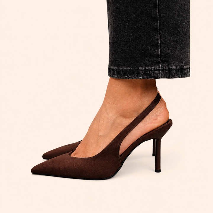 Isabella – Élégants escarpins slingback confortables à talon fin