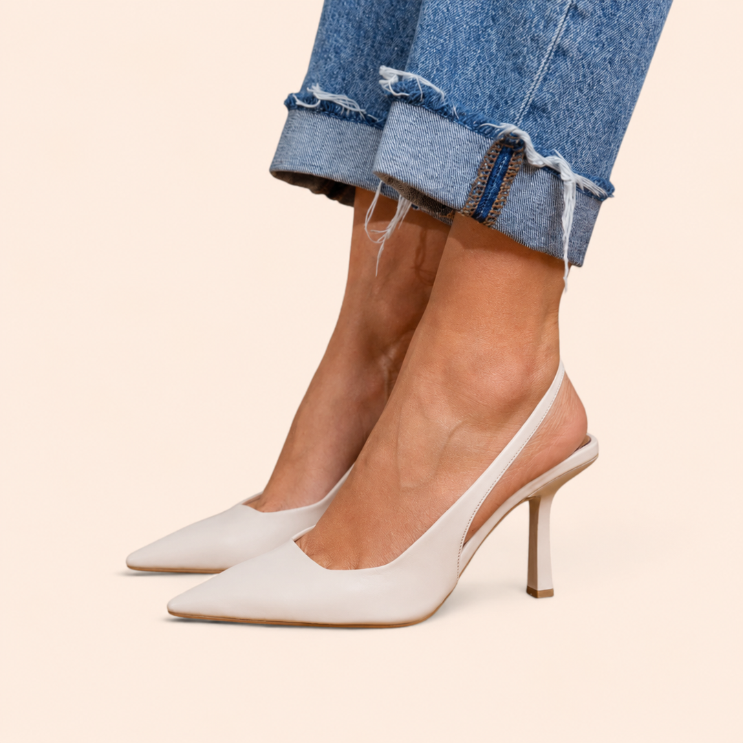Isabella – Élégants escarpins slingback confortables à talon fin