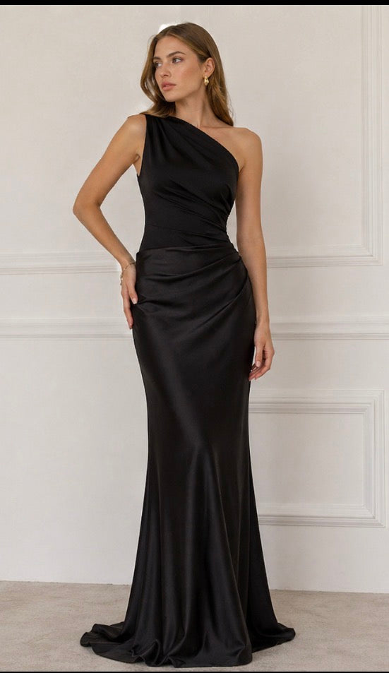 Sidonie | Maxi Robe en Satin