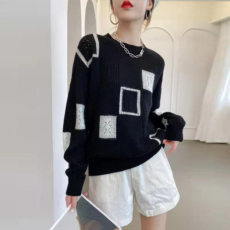Freya | Pull douillet à motifs