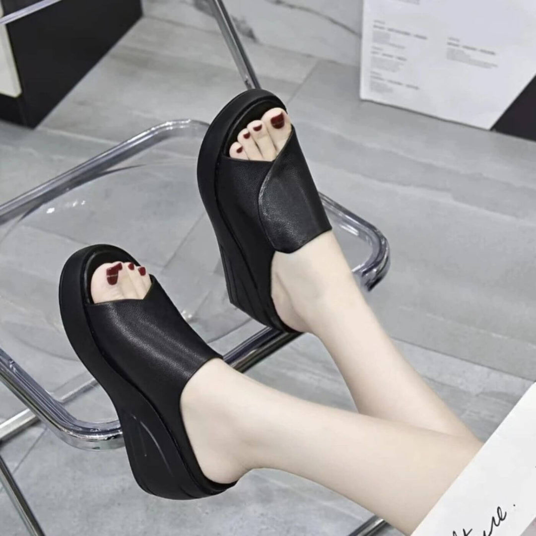 Eliza™ – Sandales compensées orthopédiques à enfiler