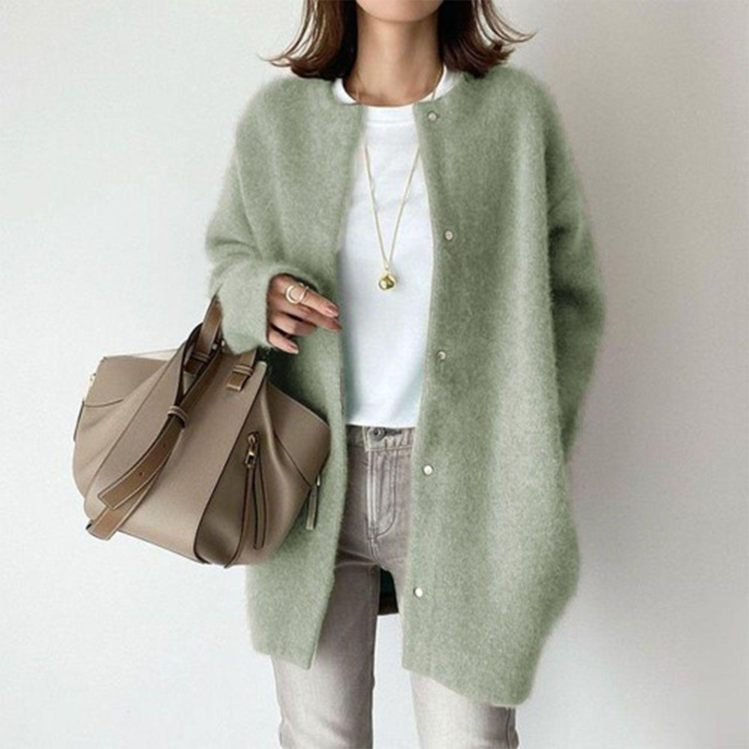 Liliane | Cardigan Doux Toucher Cachemire