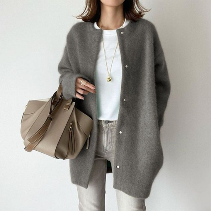 Liliane | Cardigan Doux Toucher Cachemire