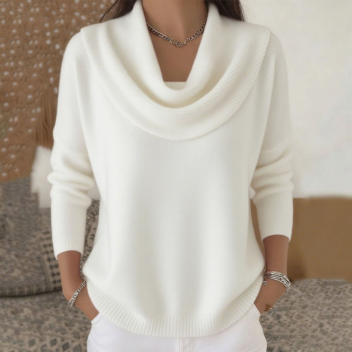 Juliette | Pull à Col Drapé