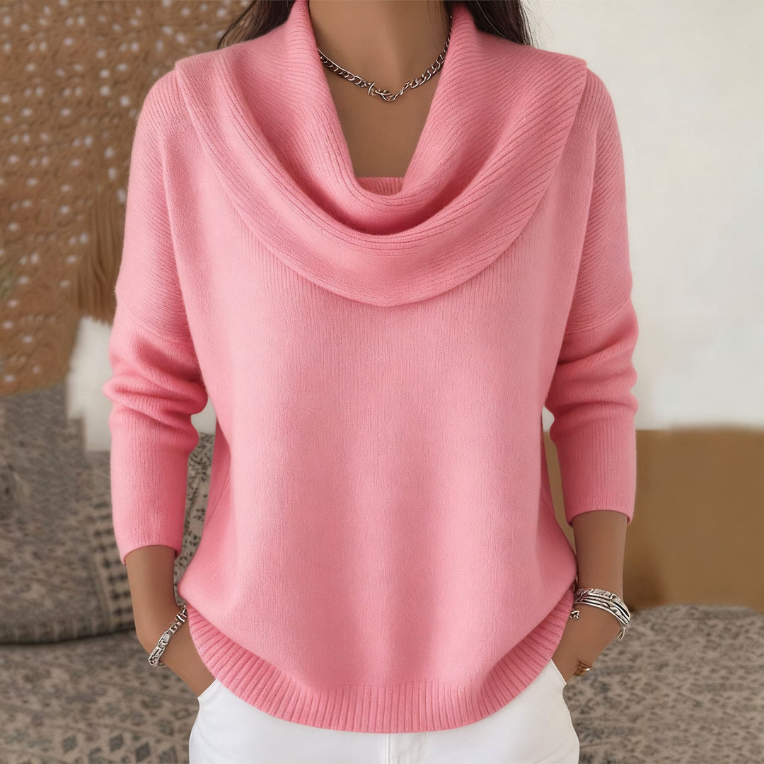 Juliette | Pull à Col Drapé