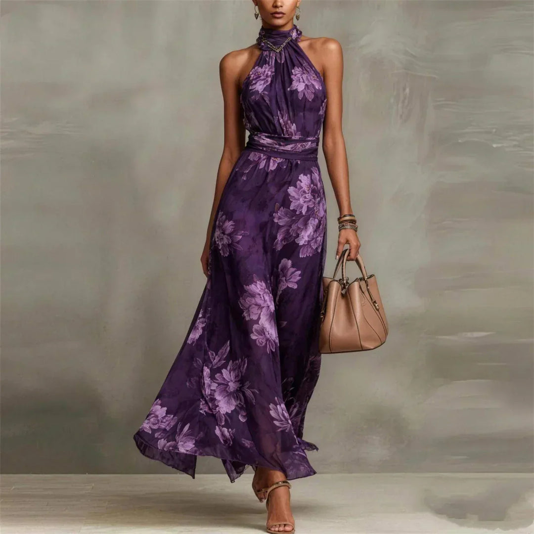 Vanna | Robe Maxi à Bretelles Florale