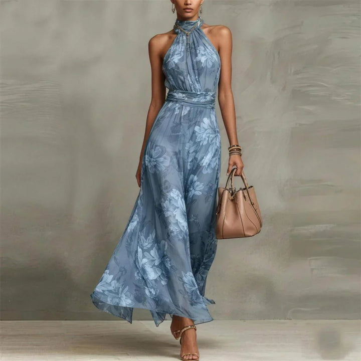 Vanna | Robe Maxi à Bretelles Florale