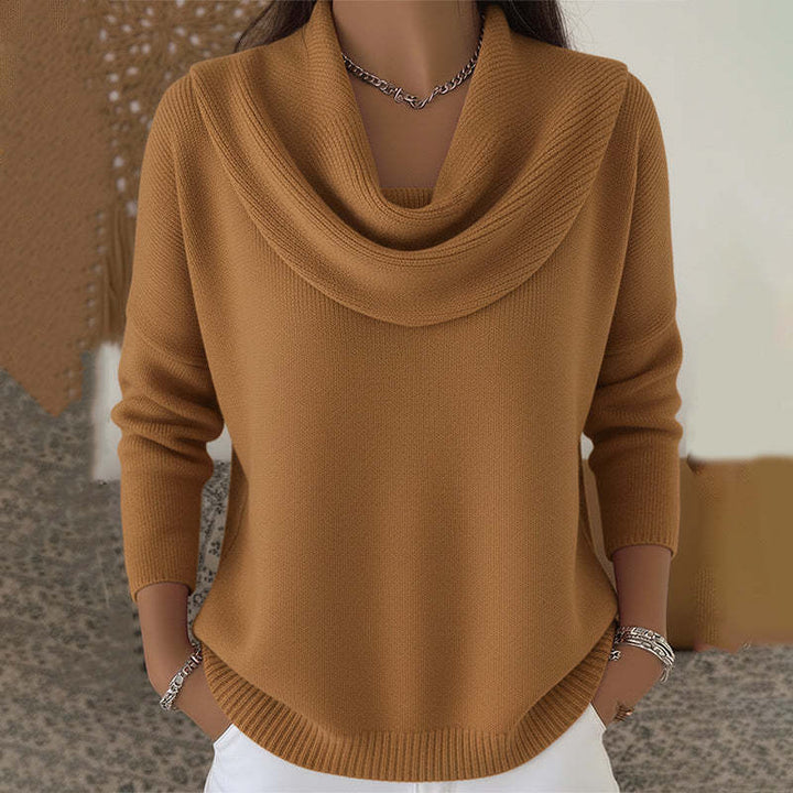 Juliette | Pull à Col Drapé