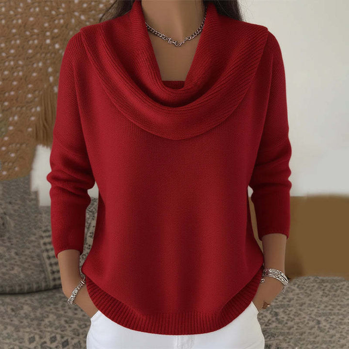 Juliette | Pull à Col Drapé