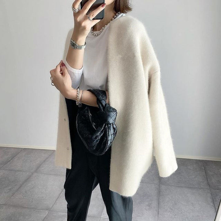 Liliane | Cardigan Doux Toucher Cachemire