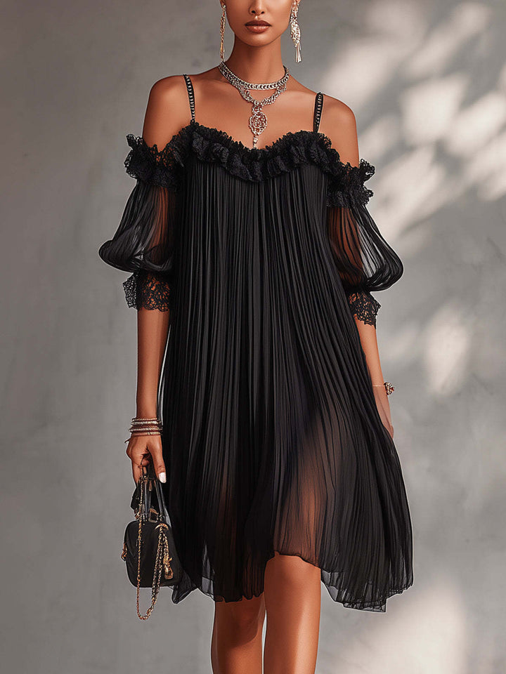 Aurore | Robe Longue en Mousseline Col en V