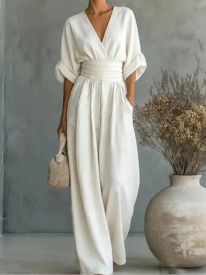 Kiara | Ensemble long fluide imprimé