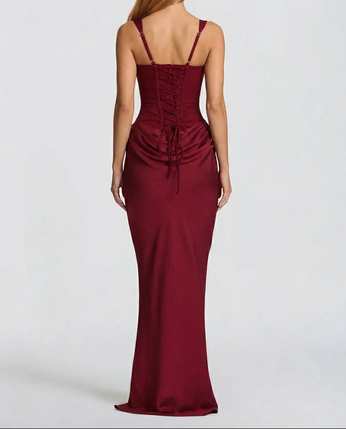 Sienna | Robe longue élégante à corset