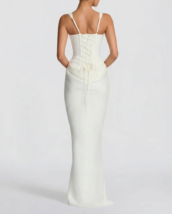 Sienna | Robe longue élégante à corset
