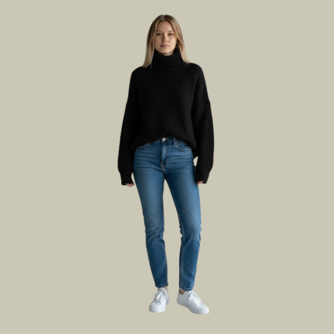 Esme | Pull à col roulé décontracté
