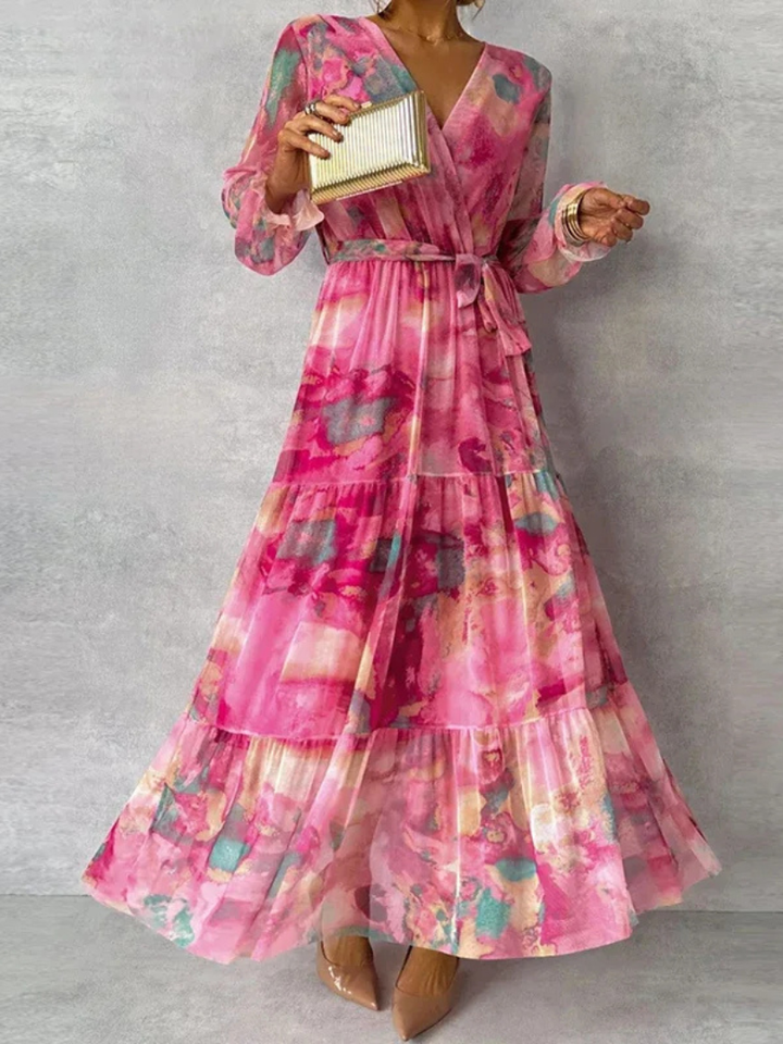 Sophie | Élégante robe à fleurs