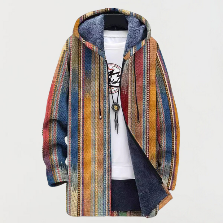 Hayden | Manteau à Motif Rayé