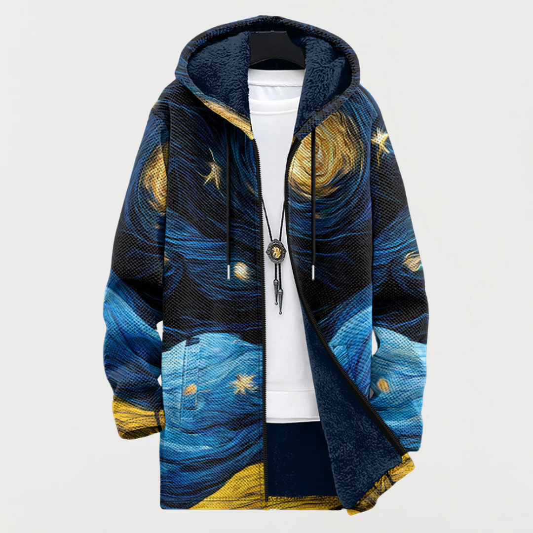 Harper | Manteau avec Motif Céleste