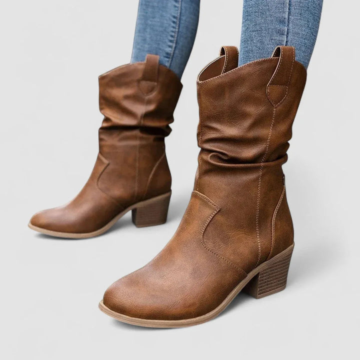 Vivian | Bottes orthopédiques en cuir