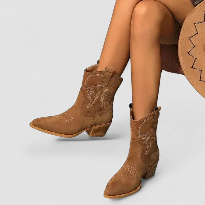 Lillian – Bottes western orthopédiques