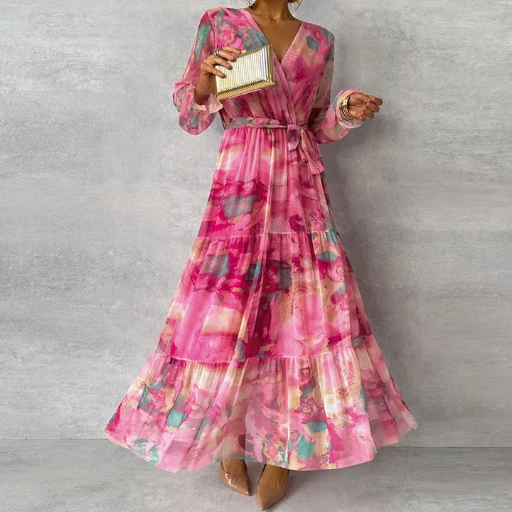 Sophie | Élégante robe à fleurs