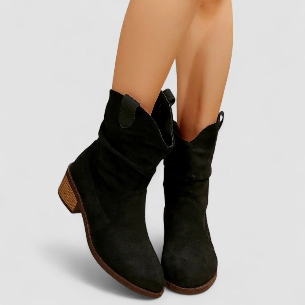 Rowan | Bottines western à tige souple