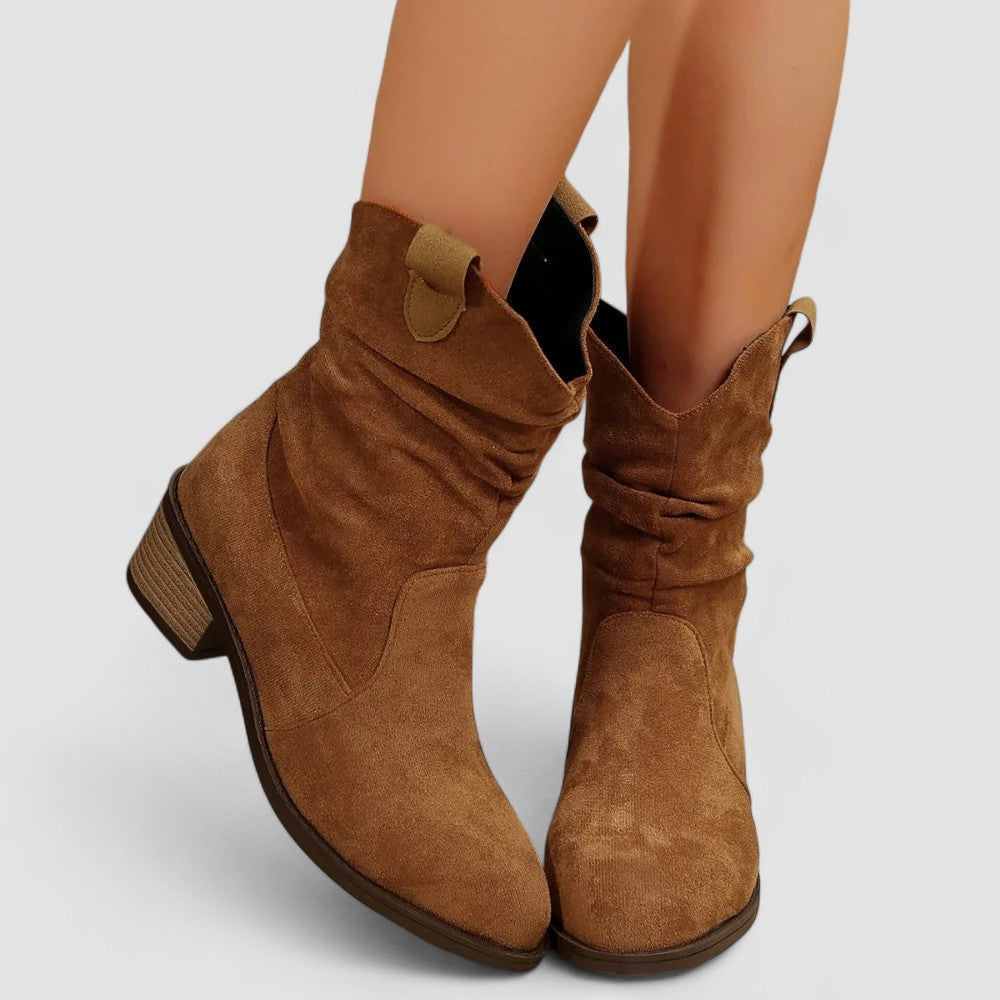 Rowan | Bottines western à tige souple