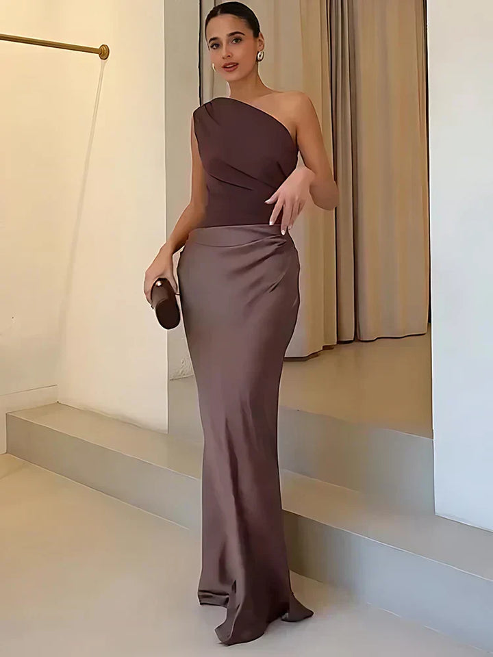 Sidonie | Maxi Robe en Satin