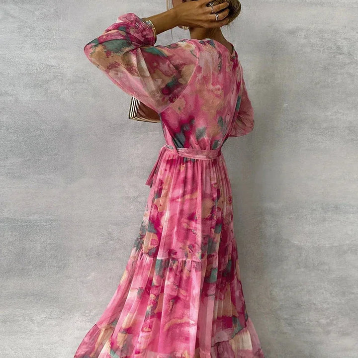 Sophie | Élégante robe à fleurs