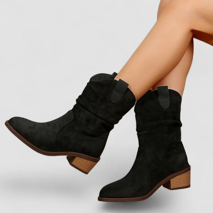 Rowan | Bottines western à tige souple