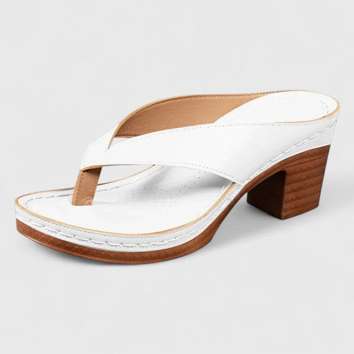 Escarpins orthopédiques en cuir véritable pour les grandes occasions