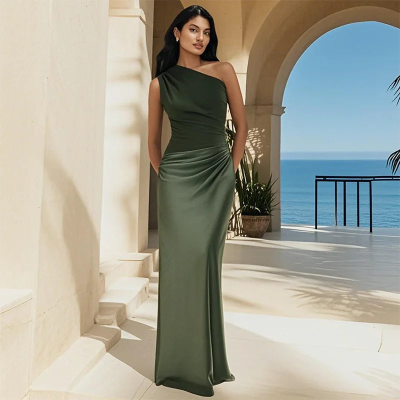 Sidonie | Maxi Robe en Satin