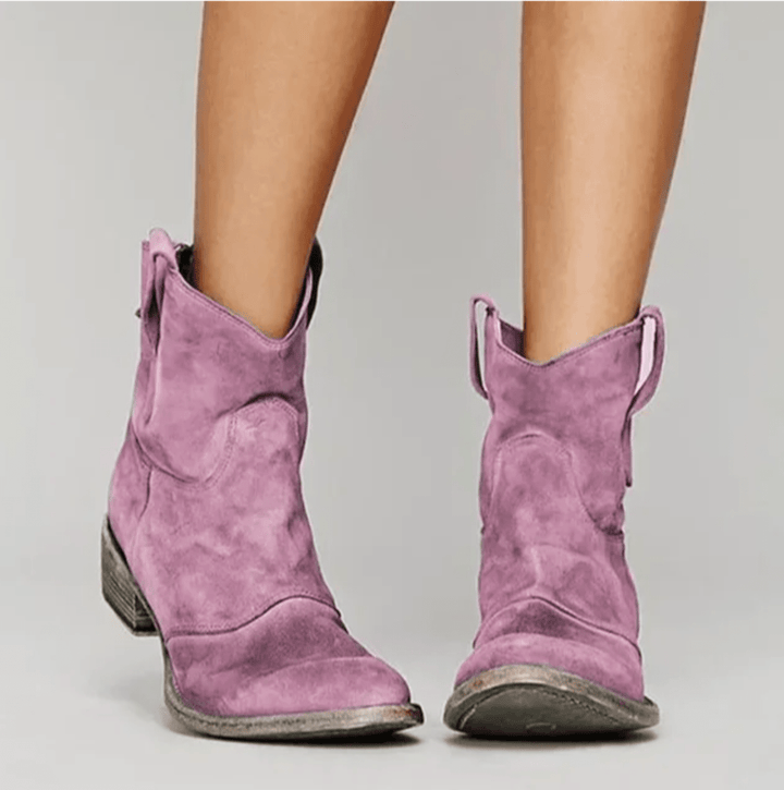 Hailey | Bottines orthopédiques en daim