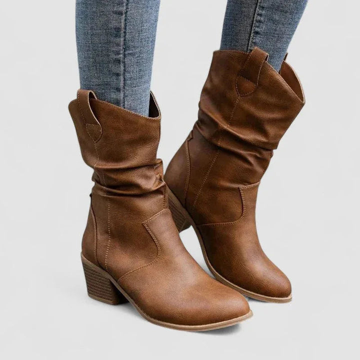 Vivian | Bottes orthopédiques en cuir