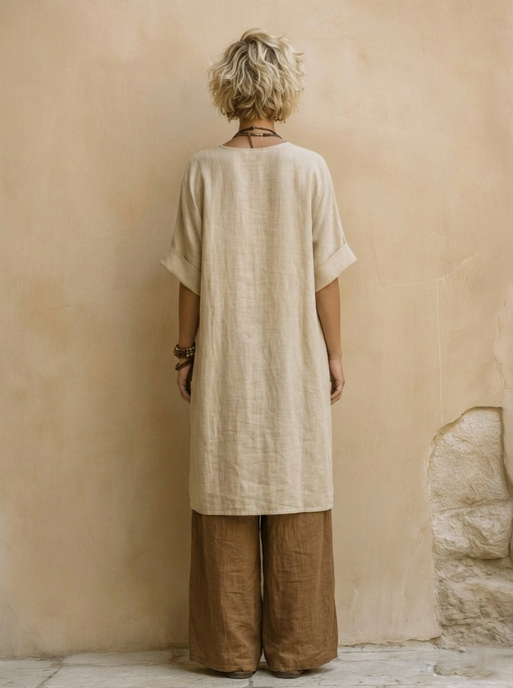 Valentina | Ensemble long bohème brodé